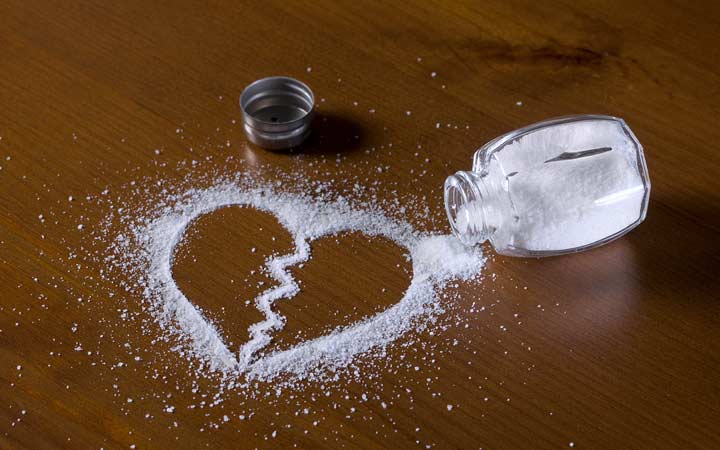 بلایی که مصرف نمک زیاد بر قلب می آورد