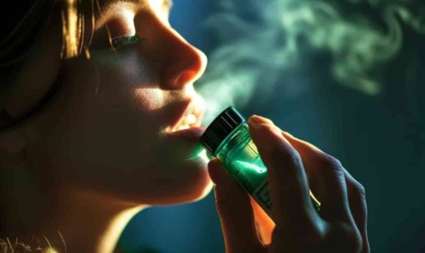 “تسکین آسم با استفاده از اسپری تنفسی سبز”